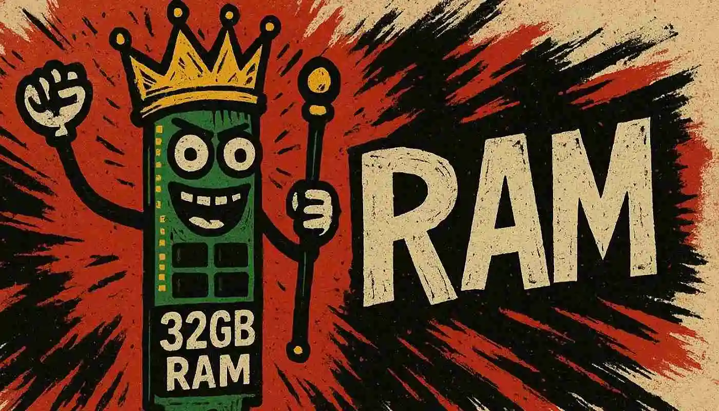 32GB is king in gaming for 2025